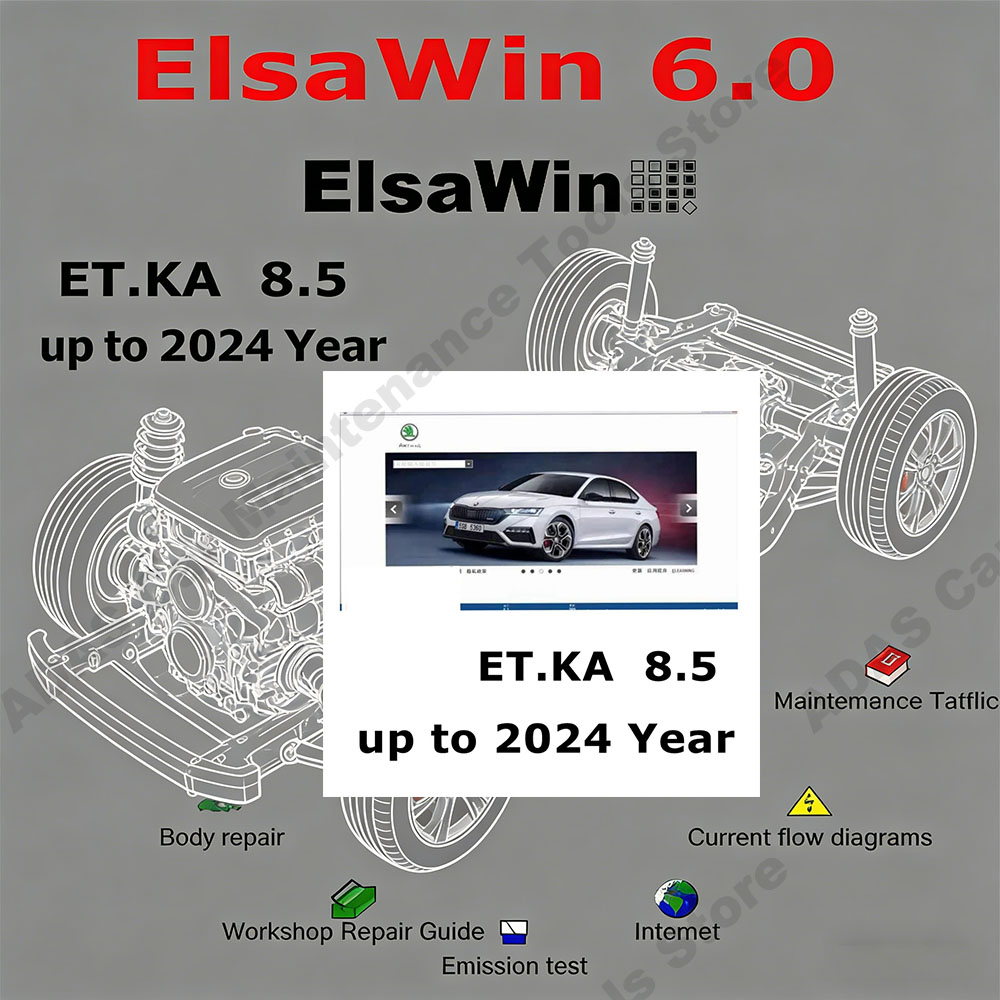 Electronics Repair And Maintenance - Nouvelles Outils d'Entretien Automobile Elsawin 6.0