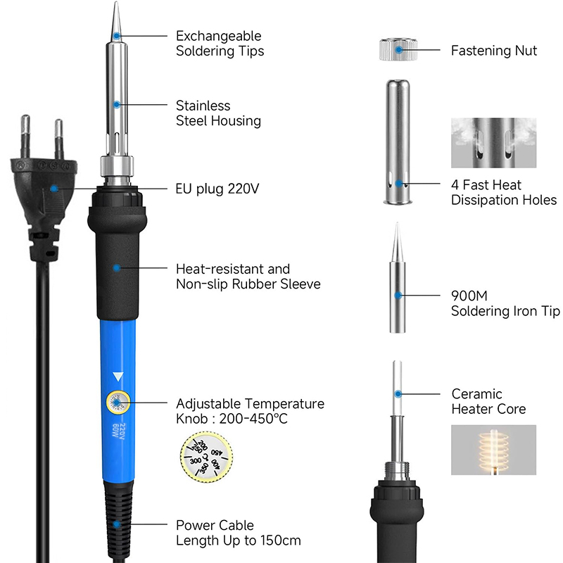 Kit de fer à souder électrique - Elektronik Repair avis et prix