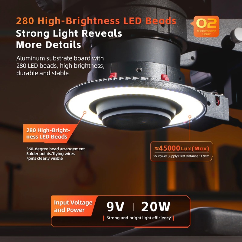 Lampe de microscope YCS Flying - Electronics Repair Plus avis et prix