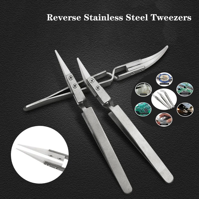 Pince à épiler antistatique à  - Electronics Repair Tools And Equipment avis et prix