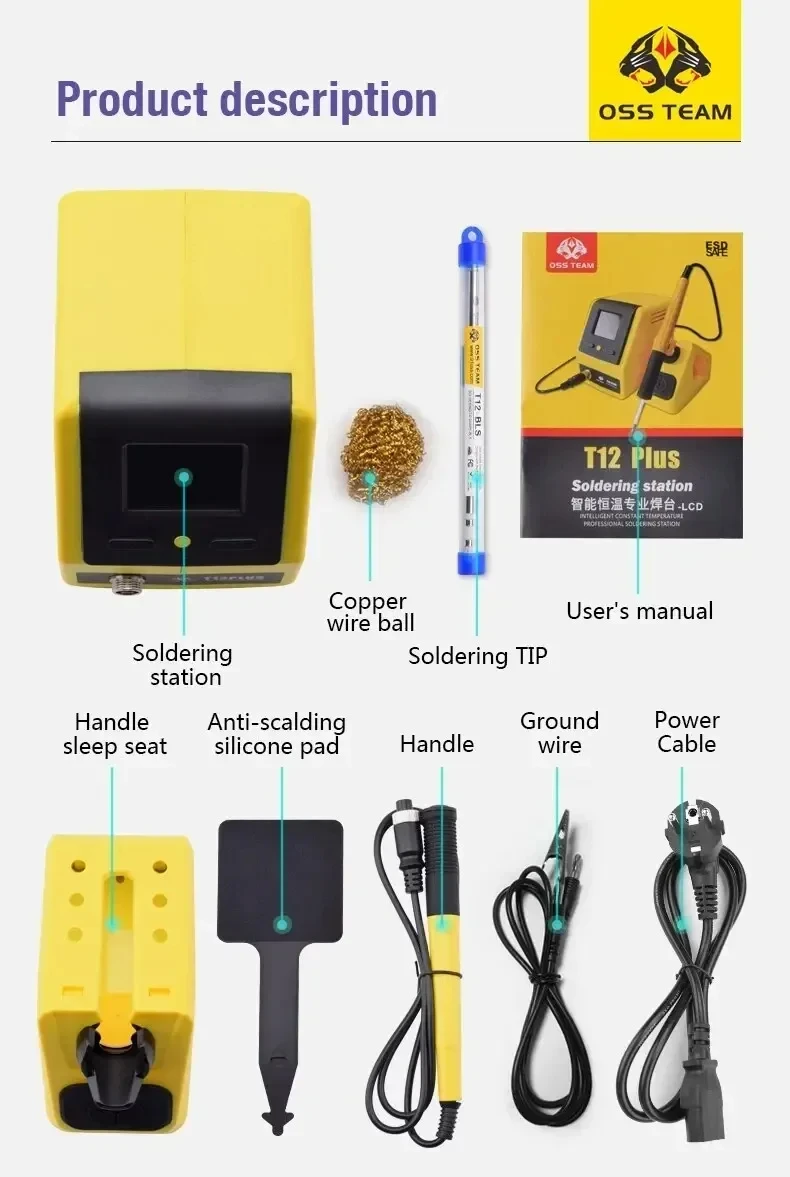 Station de soudage numérique O - Electronics Repair Plus avis et prix